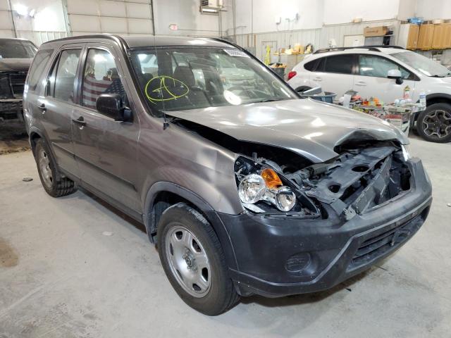 HONDA CR-V LX 2005 with VIN JHLRD78535C061808 - Photo from auction