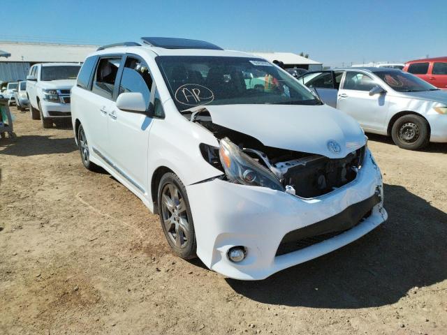 Photo 1 from auction – 2017 TOYOTA SIENNA SE with VIN 5TDXZ3DC4HS796903