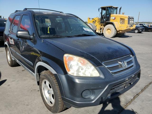HONDA CR-V LX 2005 with VIN JHLRD68515C002301 - Photo from auction