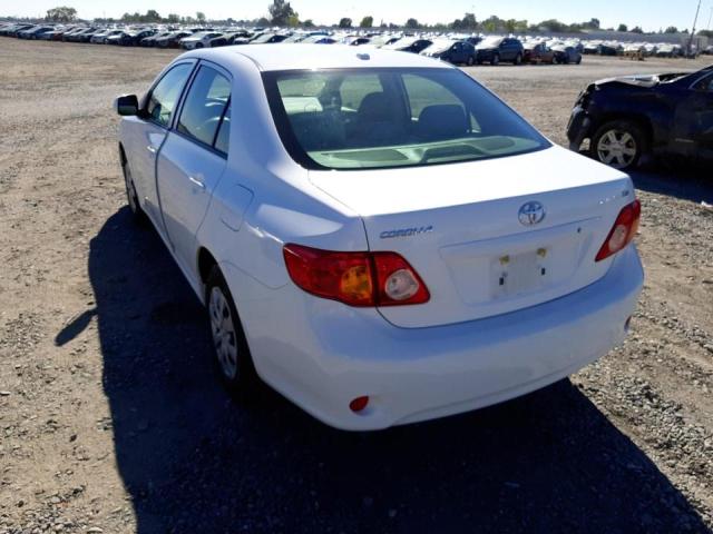 Photo 3 from auction – 2009 TOYOTA CARROLLA with VIN JTDBL40E19J039822
