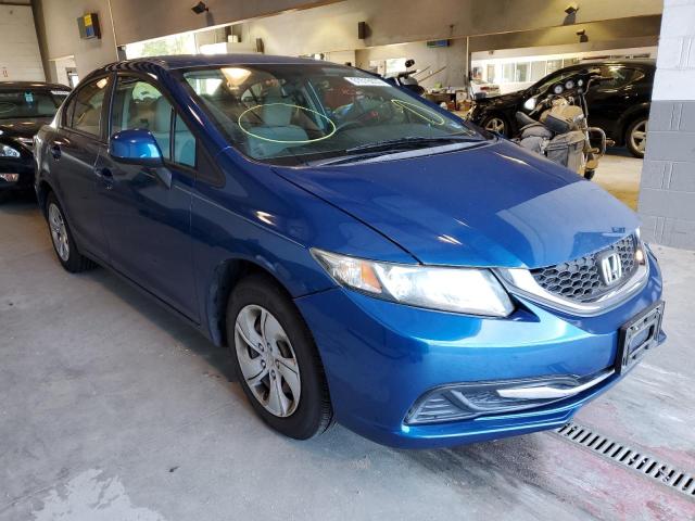 HONDA CIVIC LX 2013 with VIN 2HGFB2F50DH560977 - Photo from auction