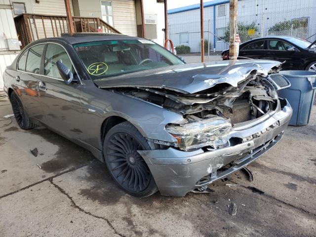 BMW 745 I 2004 with VIN WBAGL634X4DP70922 - Photo from auction