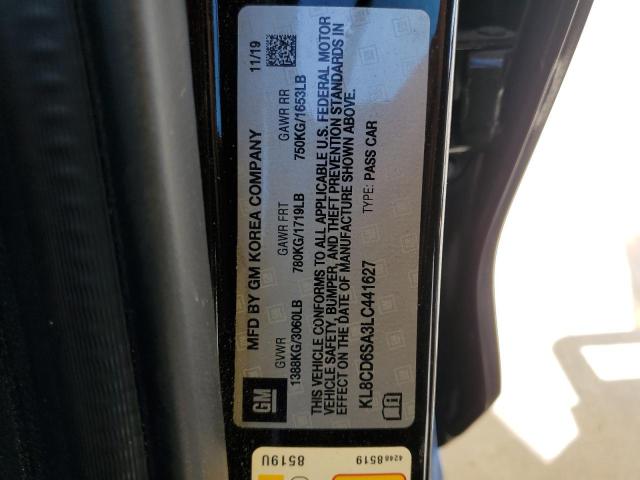Photo 10 from auction – 2020 CHEVROLET SPARK 1LT with VIN KL8CD6SA3LC441627