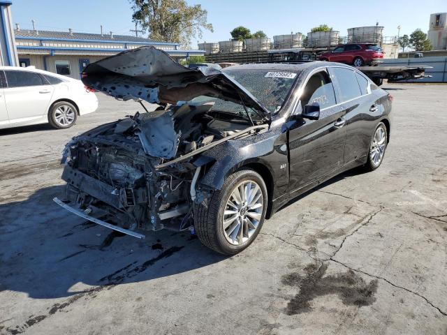 Photo 2 from auction – 2018 INFINITI Q50 LUXE with VIN JN1EV7AP1JM357499