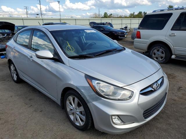 HYUNDAI ACCENT GLS 2012 with VIN KMHCU4AE6CU167071 - Photo from auction