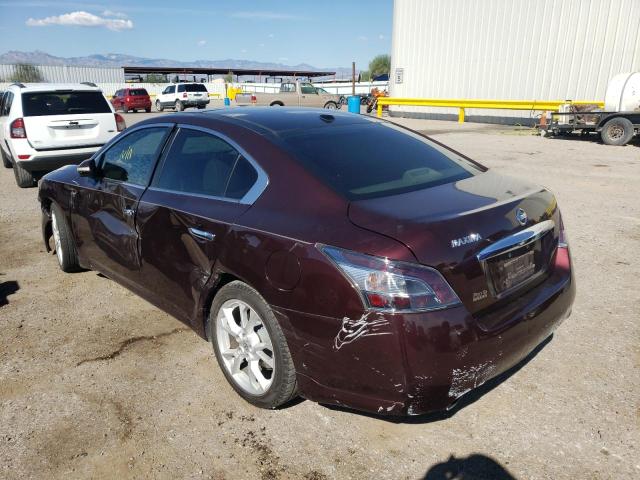 Photo 2 from auction – 2014 NISSAN MAXIMA S with VIN 1N4AA5AP6EC465081