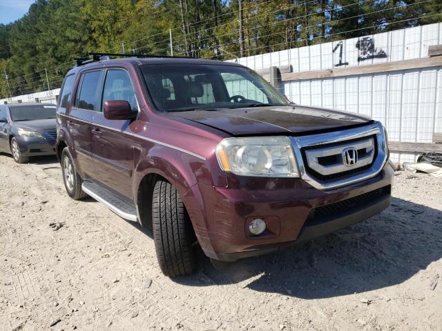 HONDA PILOT EXL 2009 with VIN 5FNYF48529B043858 - Photo from auction