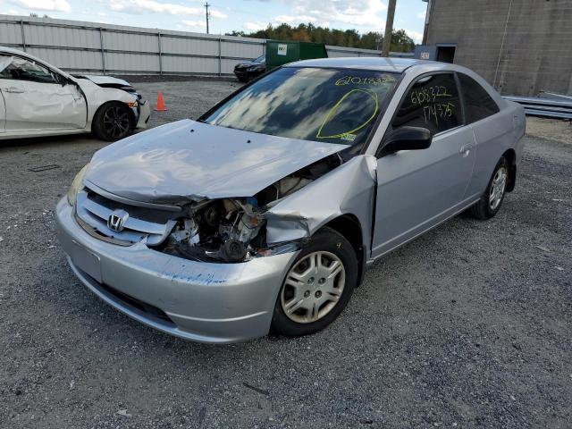 Photo 2 from auction – 2002 HONDA CIVIC LX with VIN 1HGEM21562L043065