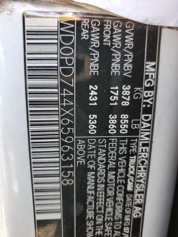 Photo 10 from auction – 2006 DODGE SPRINTER 2 with VIN WD0PD744X65963158
