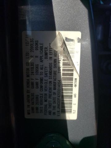 Photo 10 from auction – 2012 ACURA TSX with VIN JH4CU2F42CC014054