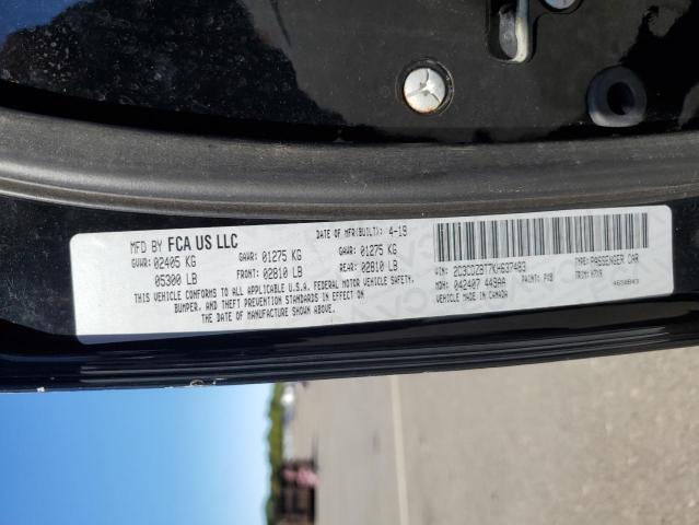 Photo 10 from auction – 2019 DODGE CHALLENGER with VIN 2C3CDZBT7KH637483