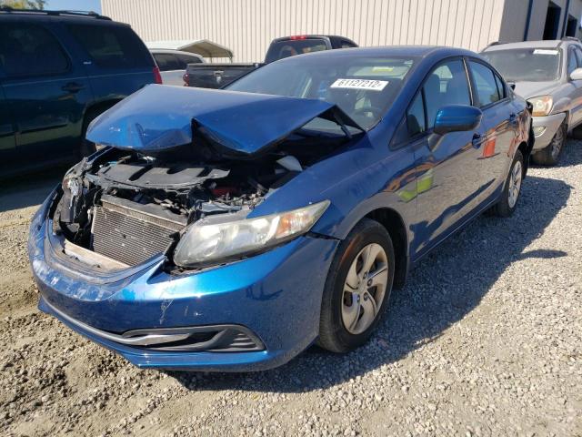 Photo 2 from auction – 2015 HONDA CIVIC LX with VIN 2HGFB2F59FH504152