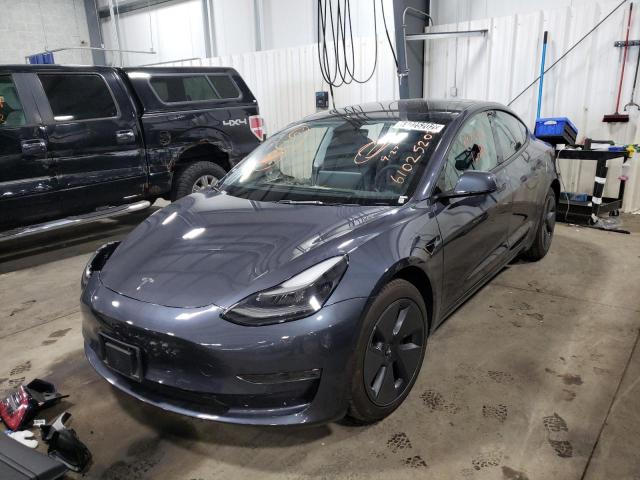 Photo 2 from auction – 2022 TESLA MODEL 3 with VIN 5YJ3E1EA3NF191248