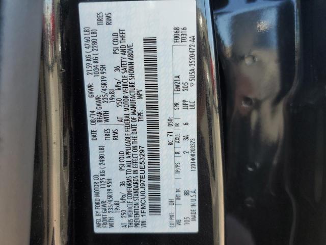 Photo 10 from auction – 2014 FORD ESCAPE TIT with VIN 1FMCU0J97EUE53297