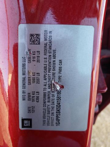 Photo 10 from auction – 2013 BUICK VERANO with VIN 1G4PP5SK5D4158186