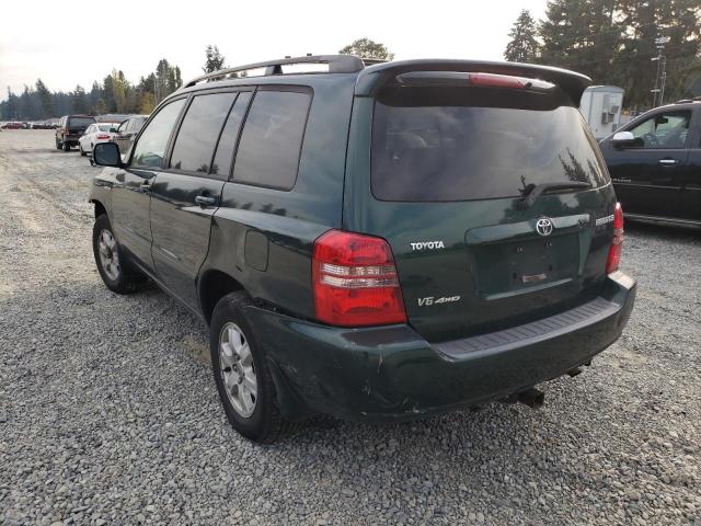 Photo 3 from auction – 2001 TOYOTA HIGHLANDER with VIN JTEHF21A310016498