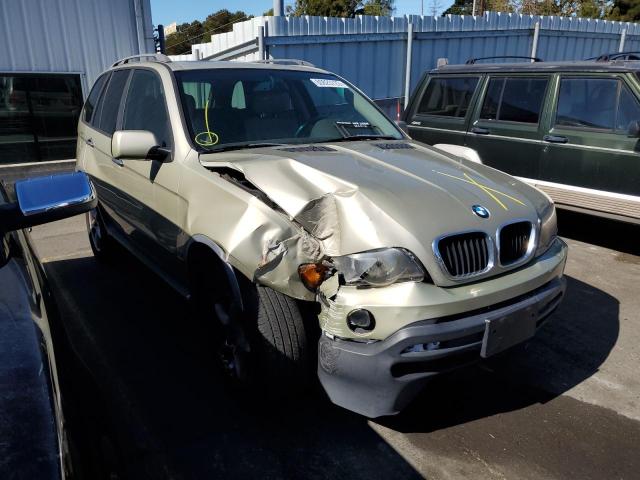 BMW X5 3.0I 2001 with VIN WBAFA53501LM67217 - Photo from auction