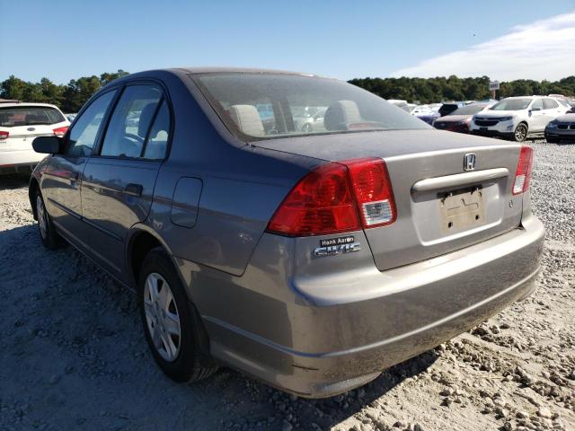 Photo 3 from auction – 2005 HONDA CIVIC with VIN 1HGES16305L002099