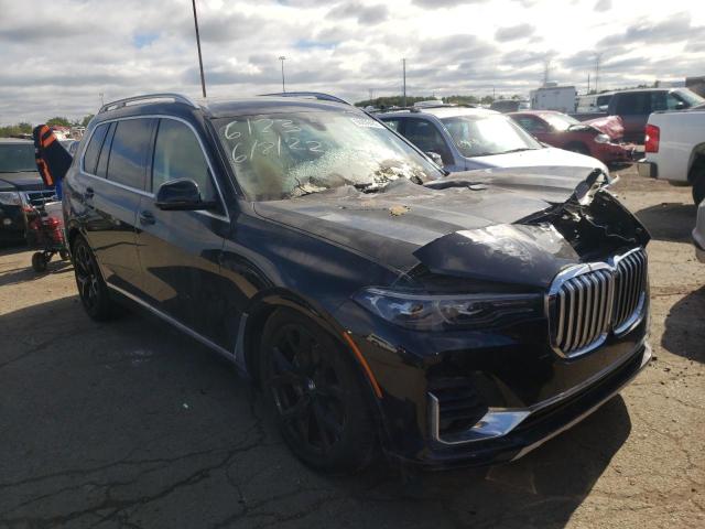 BMW X7 XDRIVE4 2021 with VIN 5UXCW2C02M9E86123 - Photo from auction