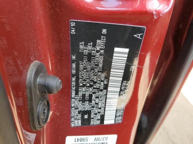 Photo 10 from auction – 2011 TOYOTA SIENNA XLE with VIN 5TDYK3DC0BS027668