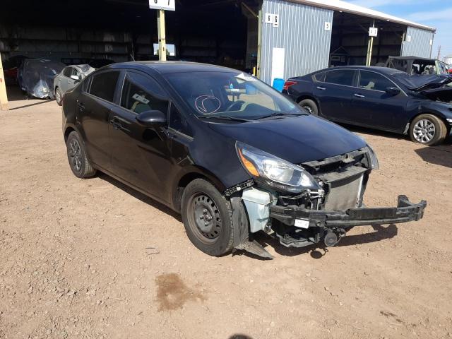 KIA RIO LX 2013 with VIN KNADM4A39D6272083 - Photo from auction