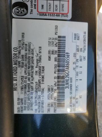 Photo 10 from auction – 2010 LINCOLN MKZ with VIN 3LNHL2GC7AR605569