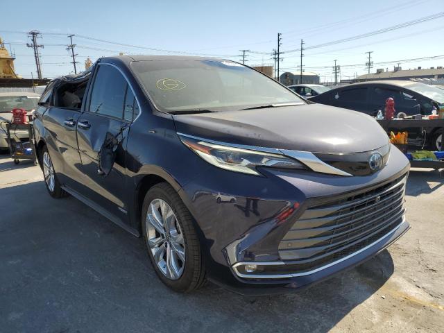 TOYOTA SIENNA LIM 2021 with VIN 5TDERKEC3MS064160 - Photo from auction