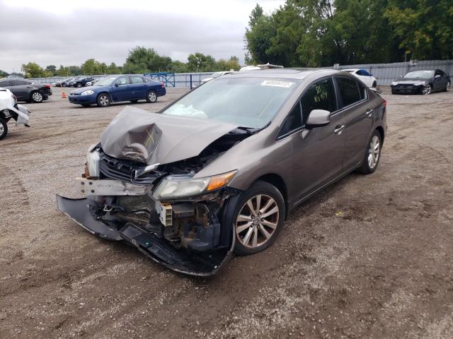 Photo 2 from auction – 2012 HONDA CIVIC LX with VIN 2HGFB2F51CH014980