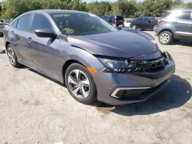 Photo 1 from auction – 2020 HONDA CIVIC LX with VIN 19XFC2F61LE012467