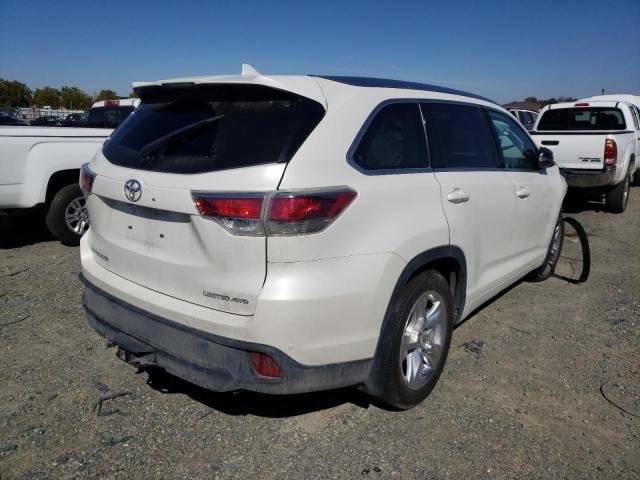 Photo 4 from auction – 2016 TOYOTA HIGHLANDER with VIN 5TDDKRFH9GS284197