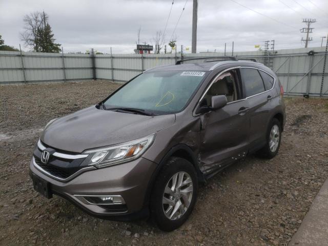 Photo 2 from auction – 2015 HONDA CR-V EX with VIN 5J6RM4H58FL046647
