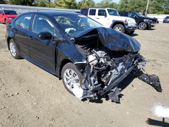 TOYOTA COROLLA LE 2021 with VIN JTDEPMAE0MJ178980 - Photo from auction
