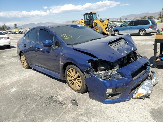 SUBARU WRX 2015 with VIN JF1VA1A64F9835203 - Photo from auction