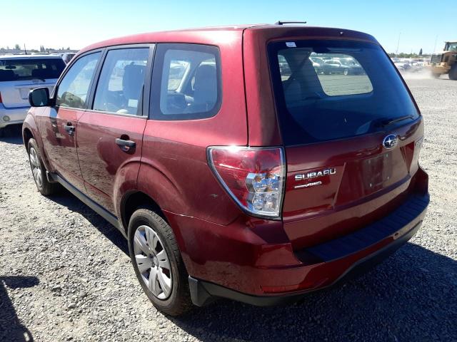 Photo 3 from auction – 2010 SUBARU FORESTER 2 with VIN JF2SH6AC8AH757553