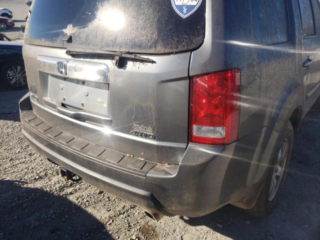 Photo 9 from auction – 2009 HONDA PILOT EXL with VIN 5FNYF48659B055754