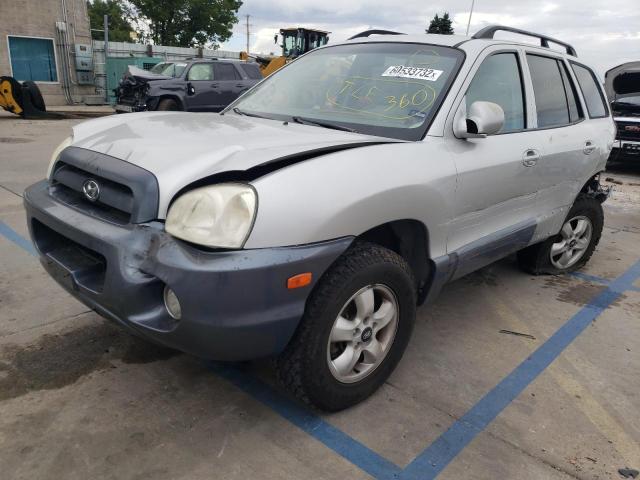 Photo 2 from auction – 2005 HYUNDAI SANTA FE with VIN KM8SC73D35U944619
