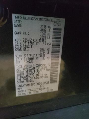 Photo 10 from auction – 2015 NISSAN ROGUE S with VIN 5N1AT2MT6FC906958