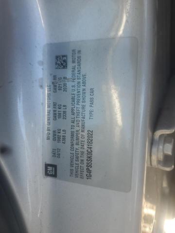 Photo 10 from auction – 2012 BUICK VERANO with VIN 1G4PS5SK0C4182022