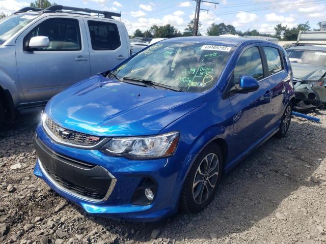 Photo 2 from auction – 2020 CHEVROLET SONIC LT with VIN 1G1JD6SB9L4109752