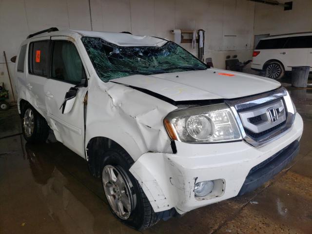 HONDA PILOT EX 2011 with VIN 5FNYF4H42BB023123 - Photo from auction