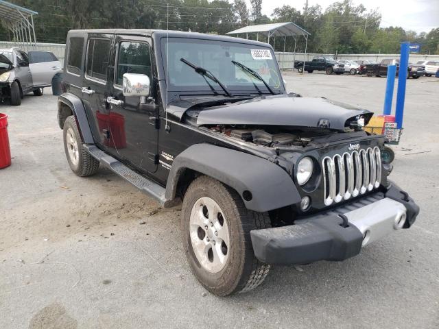 JEEP WRANGLER U 2014 with VIN 1C4BJWEG8EL304553 - Photo from auction