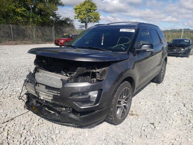 Photo 2 from auction – 2016 FORD EXPLORER S with VIN 1FM5K8GT5GGA24046