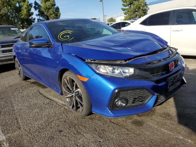 Photo 1 from auction – 2018 HONDA CIVIC SI with VIN 2HGFC3A57JH754136