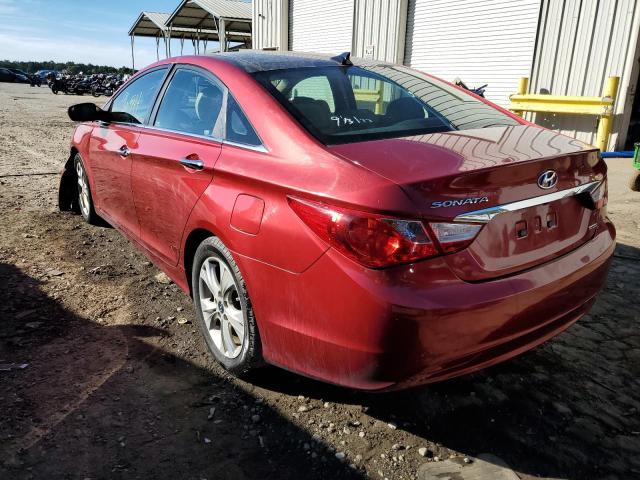 Photo 3 from auction – 2013 HYUNDAI SONATA SE with VIN 5NPEC4AC2DH698312