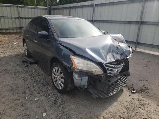NISSAN SENTRA S 2014 with VIN 1N4AB7AP2EN851428 - Photo from auction