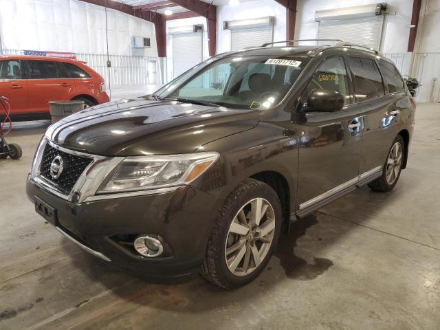Photo 2 from auction – 2015 NISSAN PATHFINDER with VIN 5N1AR2MMXFC635524