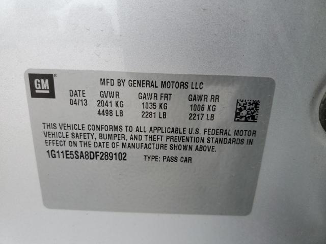 Photo 10 from auction – 2013 CHEVROLET MALIBU 2LT with VIN 1G11E5SA8DF289102