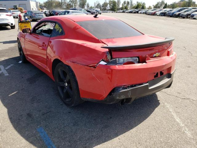 Photo 3 from auction – 2014 CHEVROLET CAMARO LS with VIN 2G1FA1E31E9215893