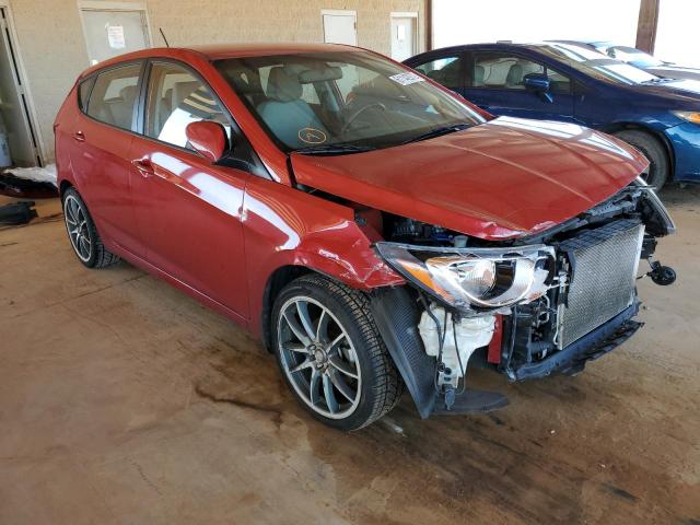 HYUNDAI ACCENT GLS 2013 with VIN KMHCT5AE9DU071865 - Photo from auction