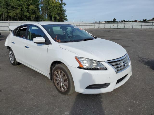 NISSAN SENTRA S 2015 with VIN 3N1AB7AP1FY338771 - Photo from auction
